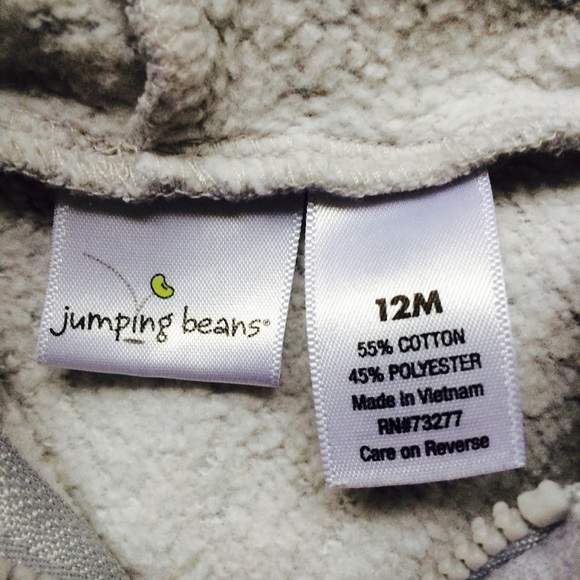 🌪Baby Girls Gray Sweater hoodie🌪 - Picture 3 of 3